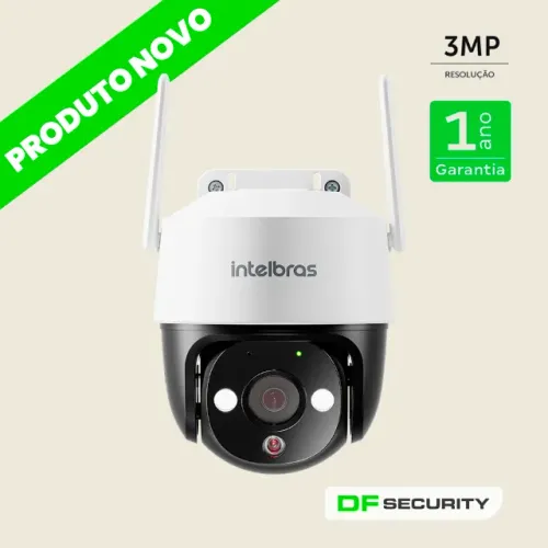 Câmera Inteligente WI-FI IM7+3MP Branca Intelbras