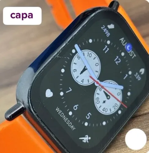 smartwatch xiaomi redmi watch 5 lite laranja