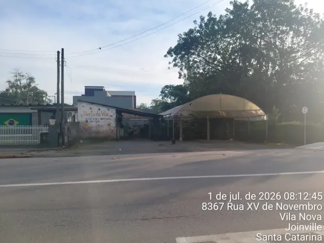 Baixamos esse mes!!!!Vendo terreno comercial de frente para rua XV no Vila Nova.