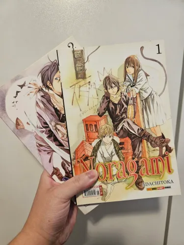 Mangá Noragami Volumes 1 e 2