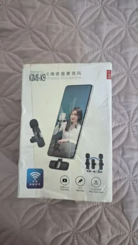 Microfone para fazer vídeos YouTube e redes sociais