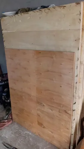 Compensado reciclado aparti de 12 reais cada espessura tem seu preço
