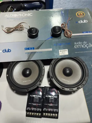 Kit 2 vias audiophonic kc 6.3