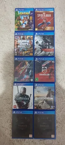 Jogos ps4 valores na descrição