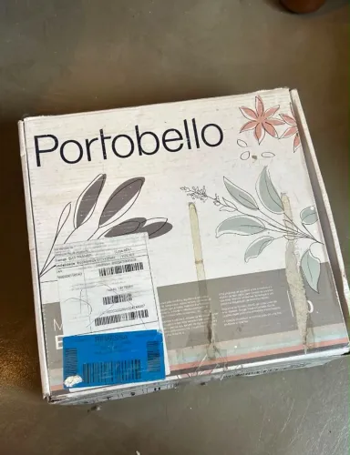 patilha porcelanato Portobello botanique camélia