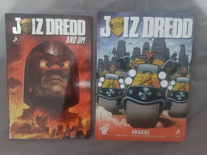 Juiz Dreed, Origens e Ano Um. HQ's <br>Juiz Dreed - A
