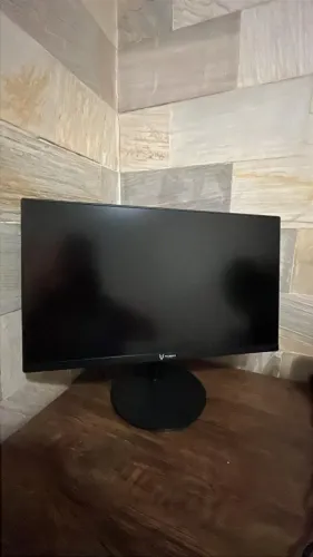 Monitor Husky 22 Led Full HD, 75hz, HDMI e VGA, Ajuste de Ângulo