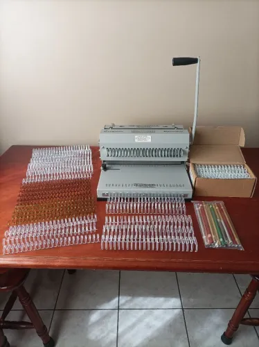 Encadernadora Excentrix 2x1+ Wire-os + Foils