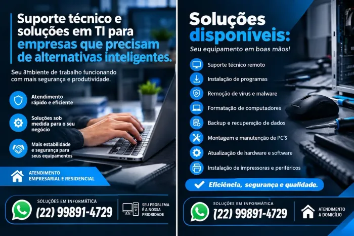 Técnico de informática a domicílio