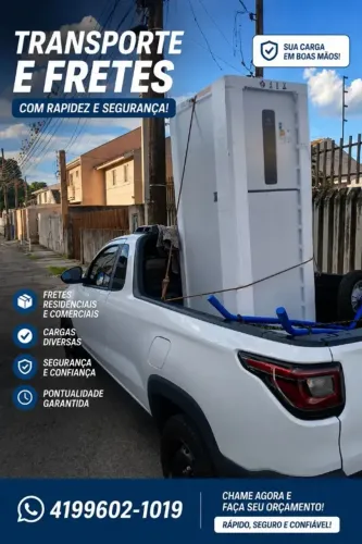 FRETE LIGEIRO EM CURITIBA E REGIÃO METROPOLITANA