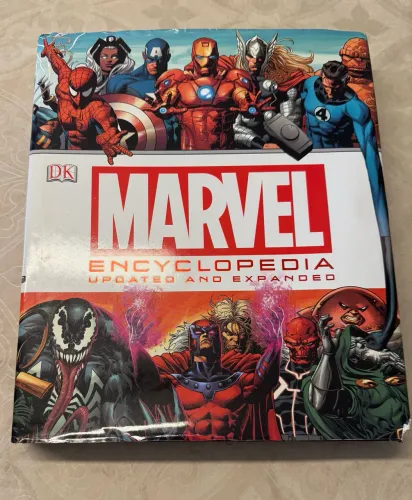 Livro Enciclopédia Marvel - Updated and Expanded - DK 2014 - Capa dura importado