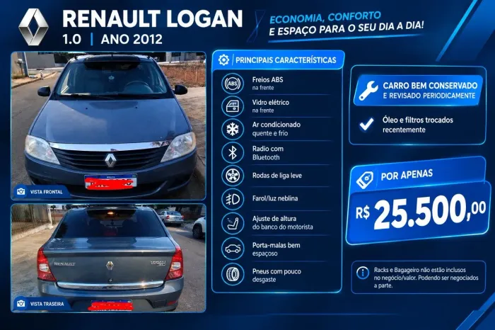 Renault Logan Expres./exp. UP Hi-flex 1.0 16V 4P 2012