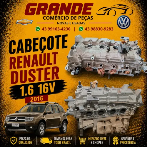 Cabeçote 1.6 16v Duster
