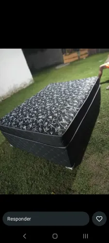 Cama box e molas