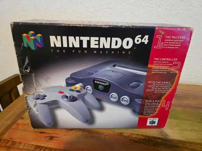 Nintendo 64 - completo, perfeito