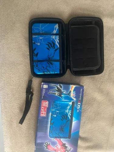 Nintendo 3ds Xl Pokémon Xy Azul - Desbloqueado