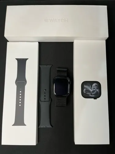 Apple Watch Series 11 46mm Seminovo | Garantia Apple 2027 | 2 Pulseiras