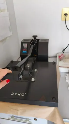 Prensa Plana Sulbimação Deko 38x38