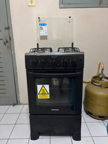 Fogão ITATIAIA Star 4 bocas com mesa inox e acendimento automático