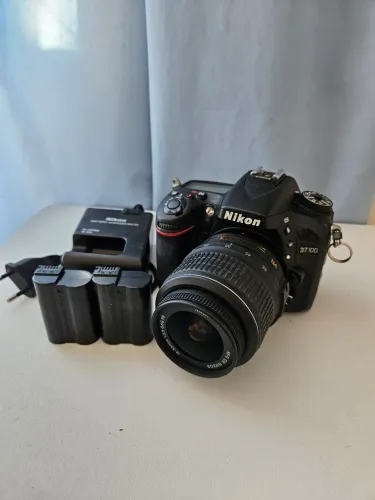 Câmera Digital Slr Nikon D7100 24,1 Mp Com Lente 18-55 Mm