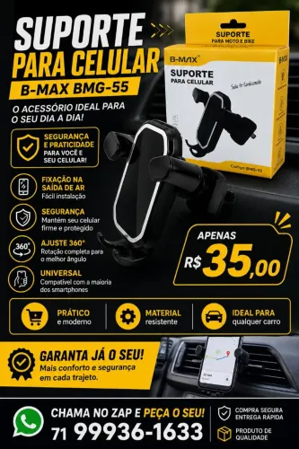 Suporte de celular para moto,bicicletas, ar condicionado para carro