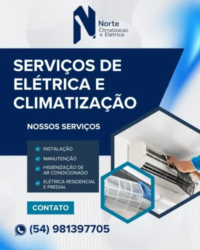Instalação ar condicionado e eletricista