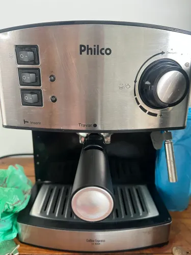 Cafeteira expresso Philco nova