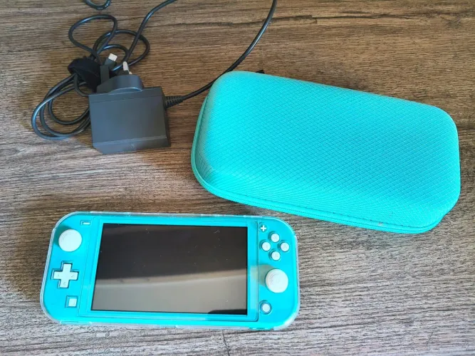 NINTENDO SWITCH LITE AZUL TURQUESA DESTRAVADO