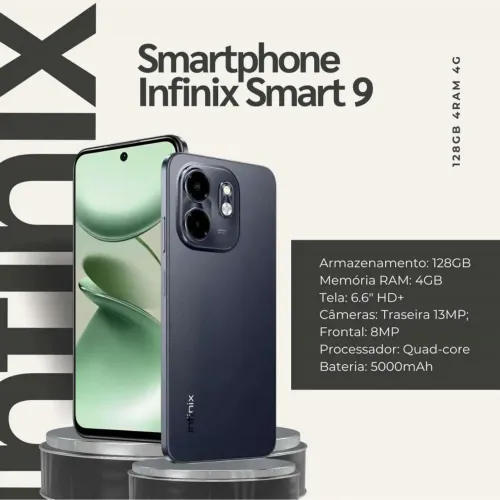 Celular Infinix Smart 9 ( 4GB/128GB ). 