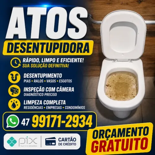 Desentupidora Desentupimento de Caixa de Gordura