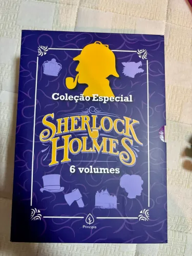 box livros sherlock holmes