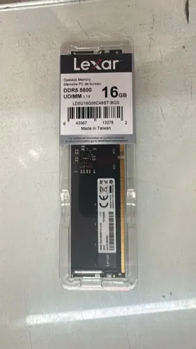 Memória RAM 16GB DDR5 5600MHZ