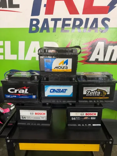 Bateria 50 amperes caixa alta