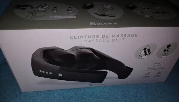 Cinto de massagem DECATHLON