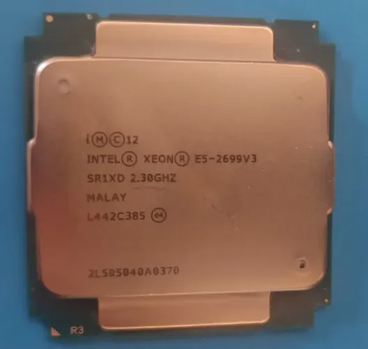 Processador Intel Xeon E5 2699 v3 - 18 núcleos, 2.3GHz