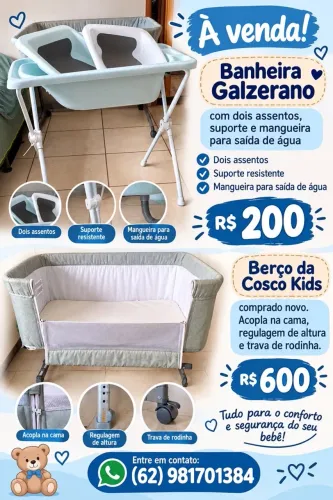 Banheira e Berço