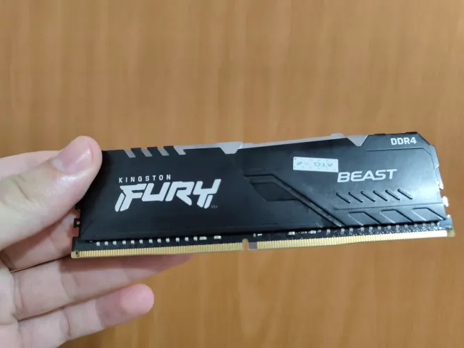 Memória RAM Kingston Fury Beast 16gb 3200Mhz