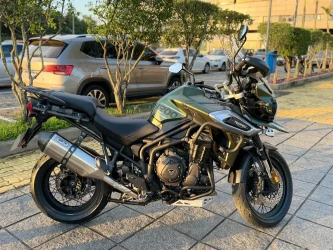 TRIUMPH TIGER 1200 XCA 2020 - ÚNICO DONO - REVISÕES NA CONCESSIONÁRIA - LAUDO CAUTELAR APR