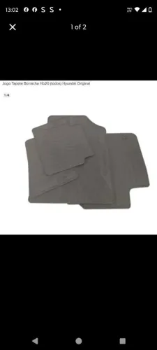 VENDE-SE KIT DE 4 TAPETES PARA CARRO 