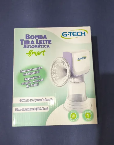 Bomba Tirar Leite Automática Smart G-Tech