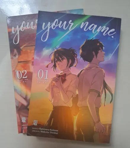 Mangá Your Name Vol.1 e 2