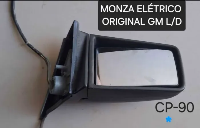 RETROVISOR DIREITO MONZA TUBARÃO ELÉTRICO ORIGINAL GM (CP-90)