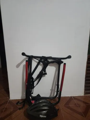 Kit Ciclismo capacete + Suporte Transbike
