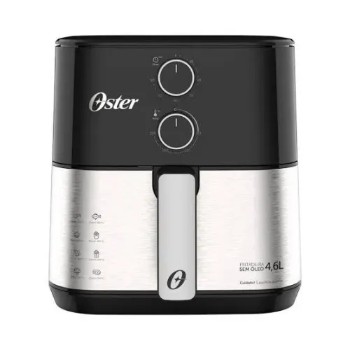 AIRFRYER OSTER 4,6L - NOVA E LACRADA NA CAIXA