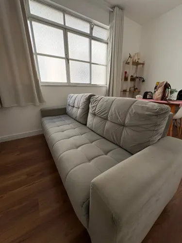 VENDO SOFÁ CINZA CONSERVADO!!