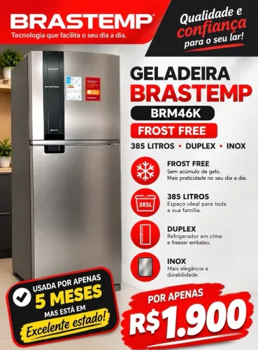 Geladeira Brastemp