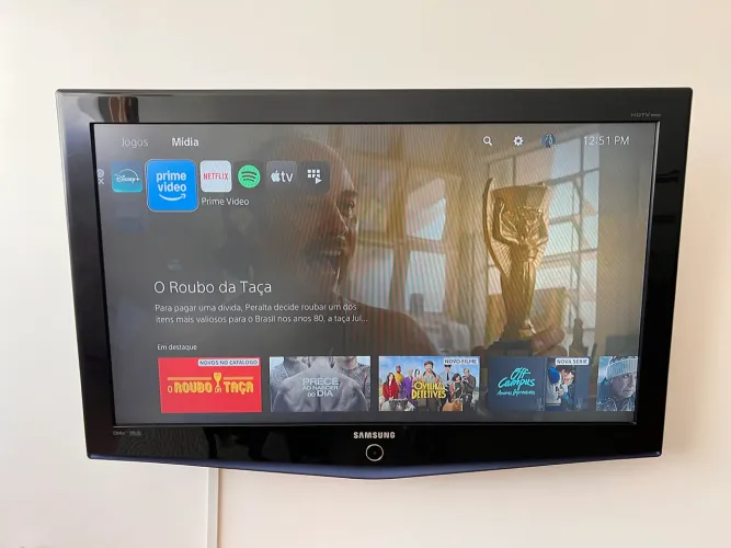 TV Samsung 40 polegadas Full HD LCD - Excelente Estado