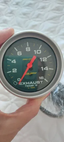Medidor de temperatura Auto Mater Pro Comp