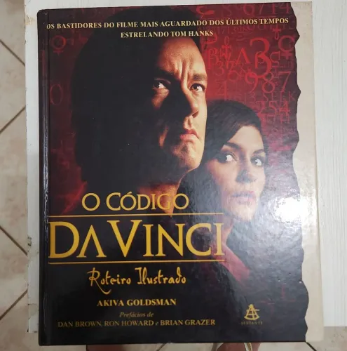 LIVRO O CÓDIGO DA VINCI, ROTEIRO ILUSTRADO DO FILME