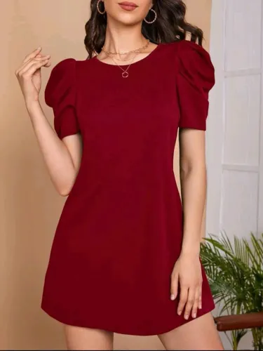 Vestido vermelho shein